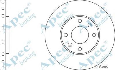 APEC BRAKING dsk2136 -  Тормозной диск